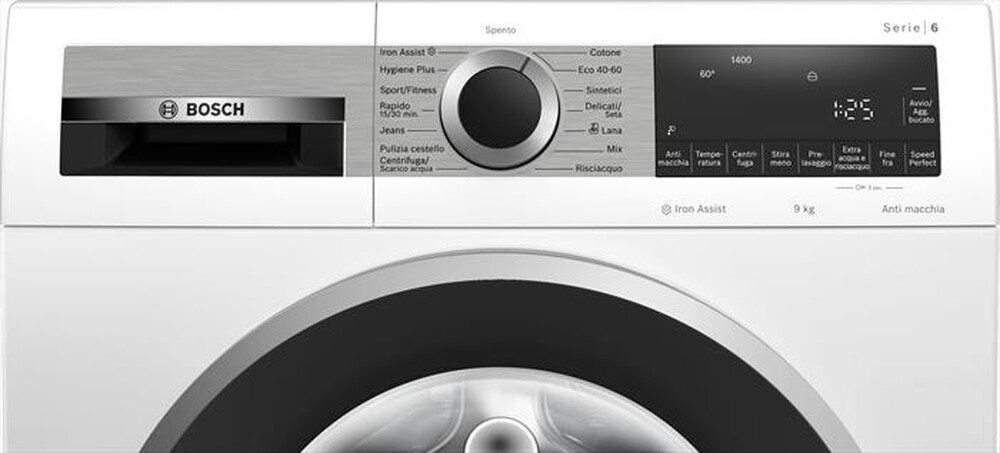 "BOSCH - Lavatrice WGG244Z1IT 9 Kg Classe A-BIANCA"