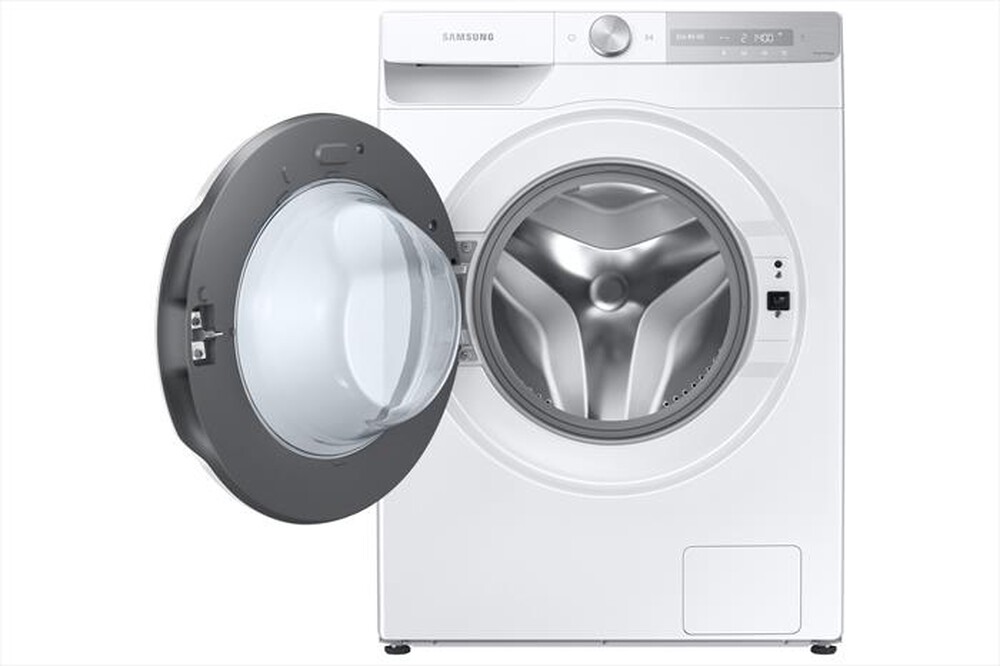 "SAMSUNG - Lavatrice WW10T734DWH/S3 ULTRAWASH AI CONTROL-BIANCO CON OBLO' Shiny Black"
