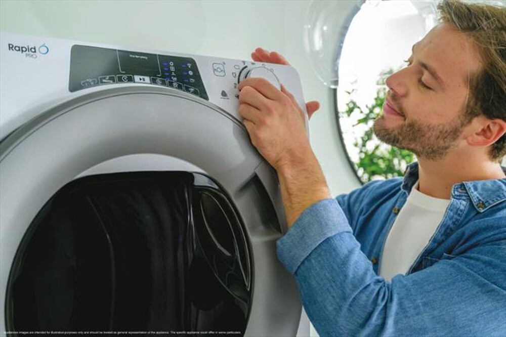 "CANDY - Asciugatrice RPE H10A2TER-S 10 Kg Classe A++-Bianco"