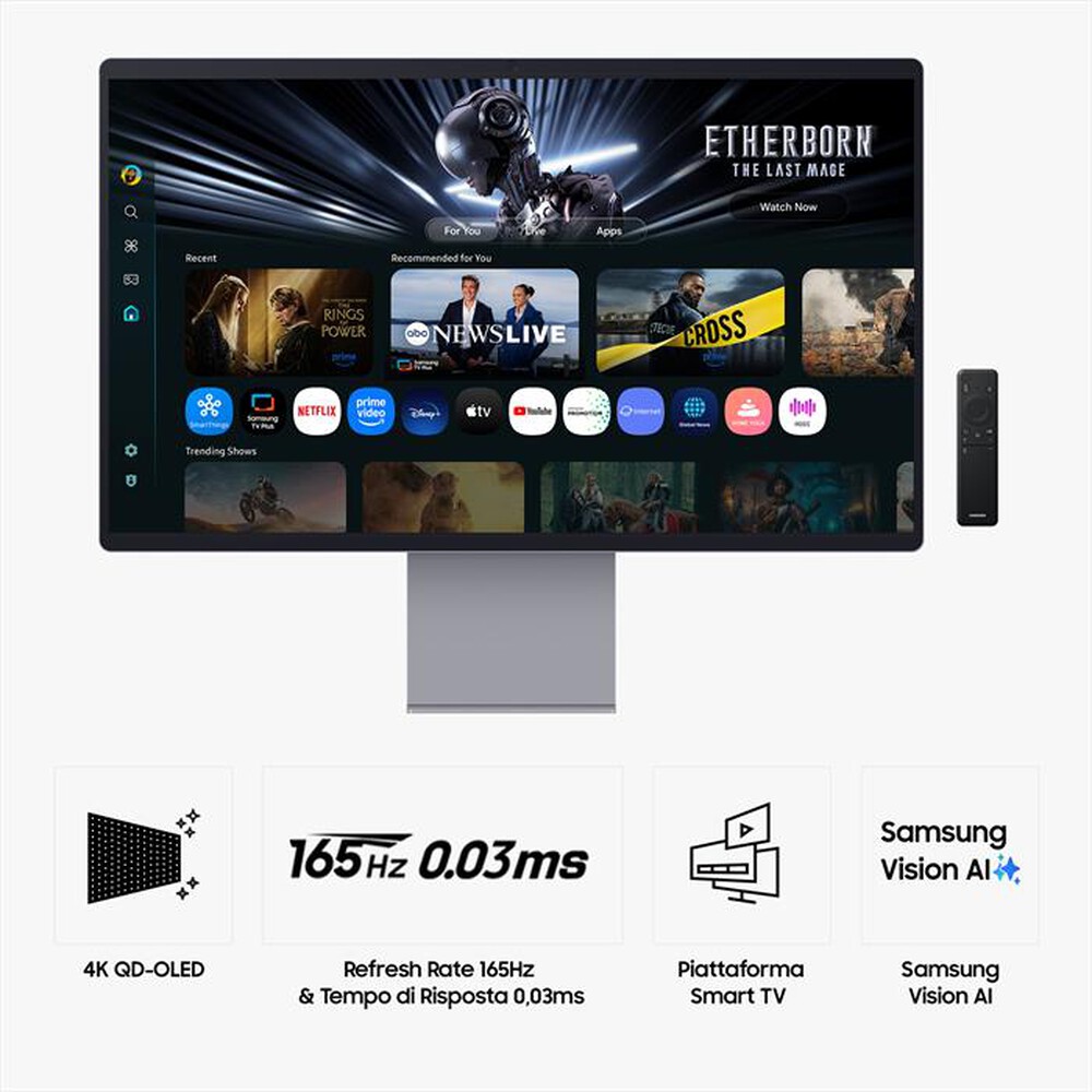 Immagine del prodotto SAMSUNG - Smart Monitor OLED UHD 4K 32" M9 - M90SF
