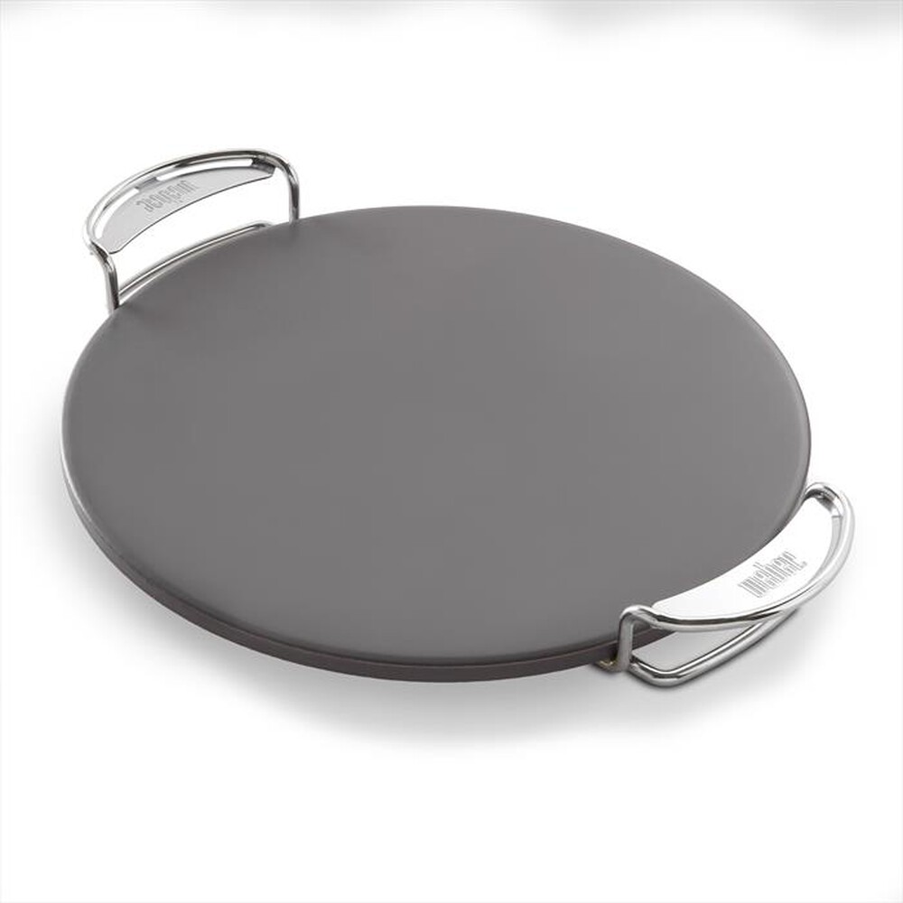 "WEBER - WEBER CRAFTED - PIETRA DA FORNO SMALTATA ROTONDA-nera"