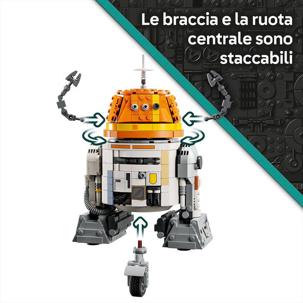 Immagine del prodotto LEGO - STAR WARS Droide astromeccanico (C1-10P) 75416