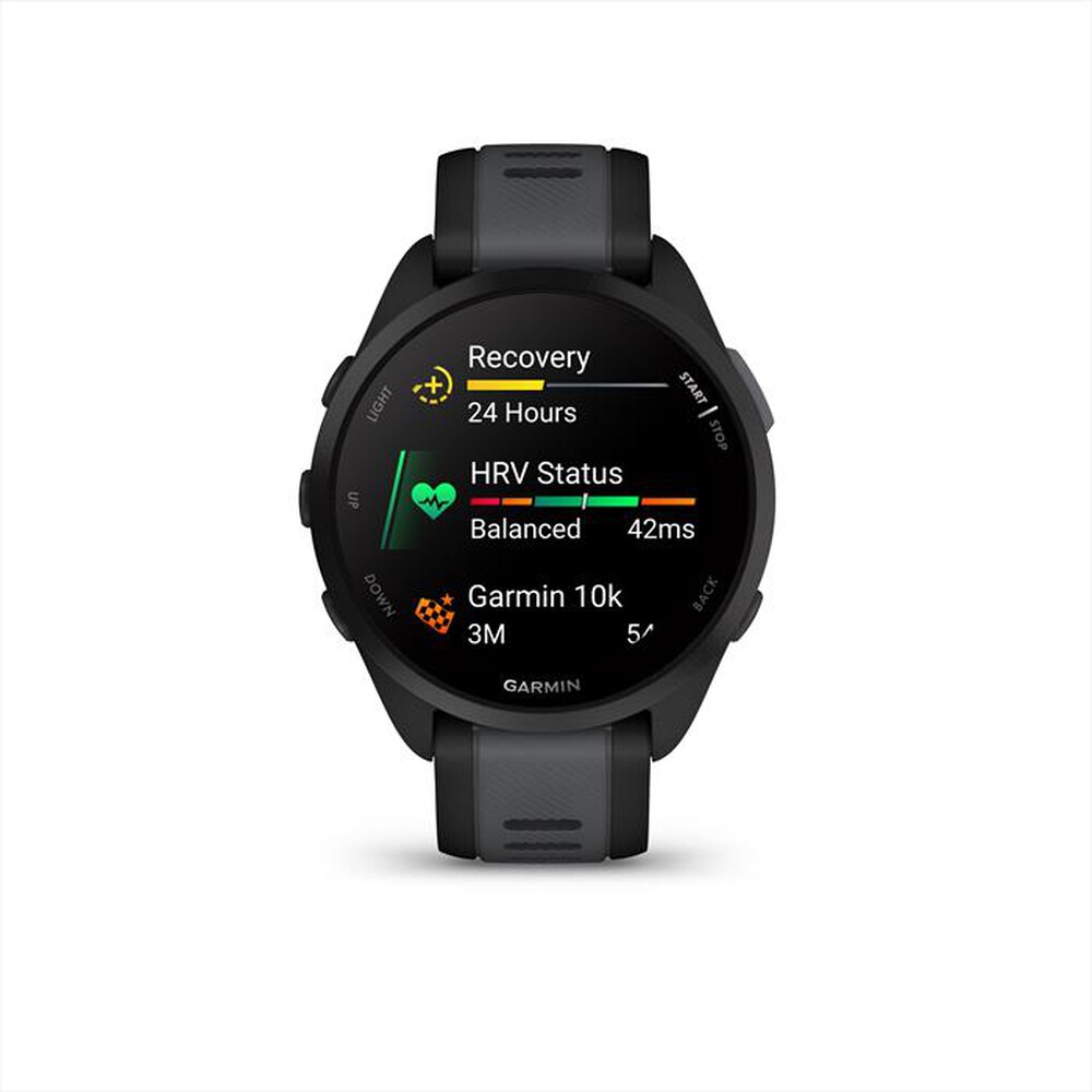 "GARMIN - Smart watch FORERUNNER 165-BLACK/SLATE GREY"