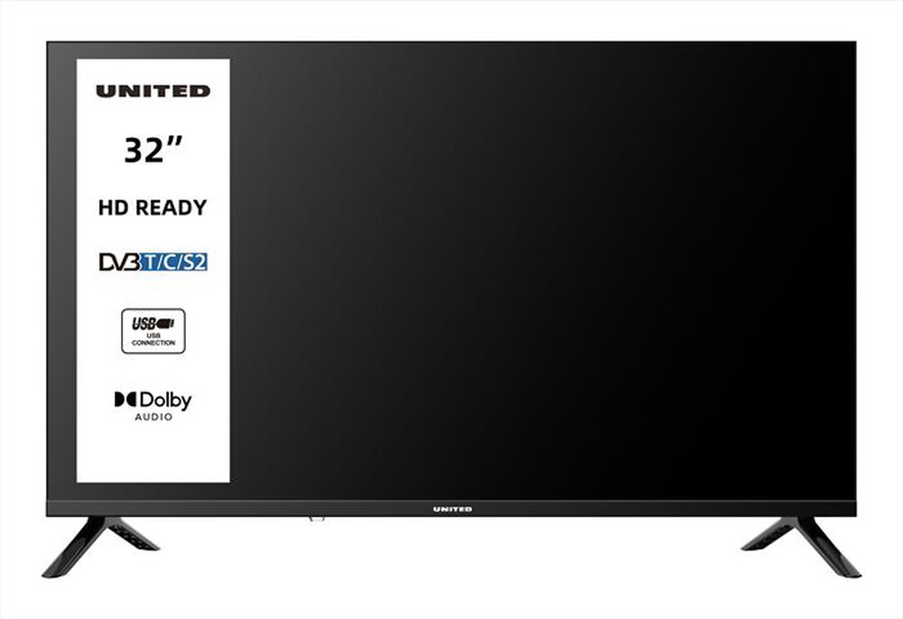 Immagine del prodotto UNITED - TV LED HD READY 32" UNLED32M10-BLACK