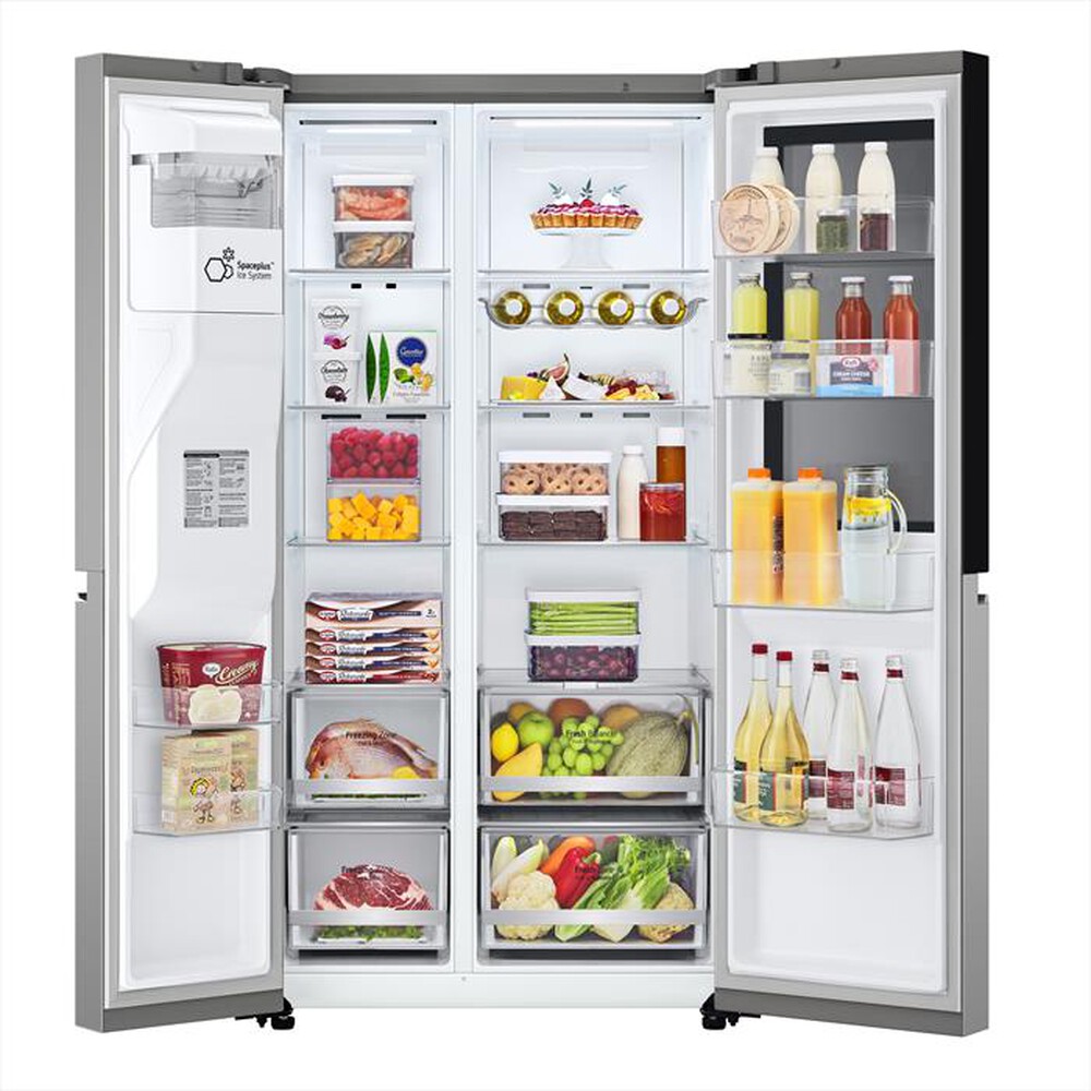 "LG - Frigorifero side by side GSGV80PYLD Classe D 635L-Silver"