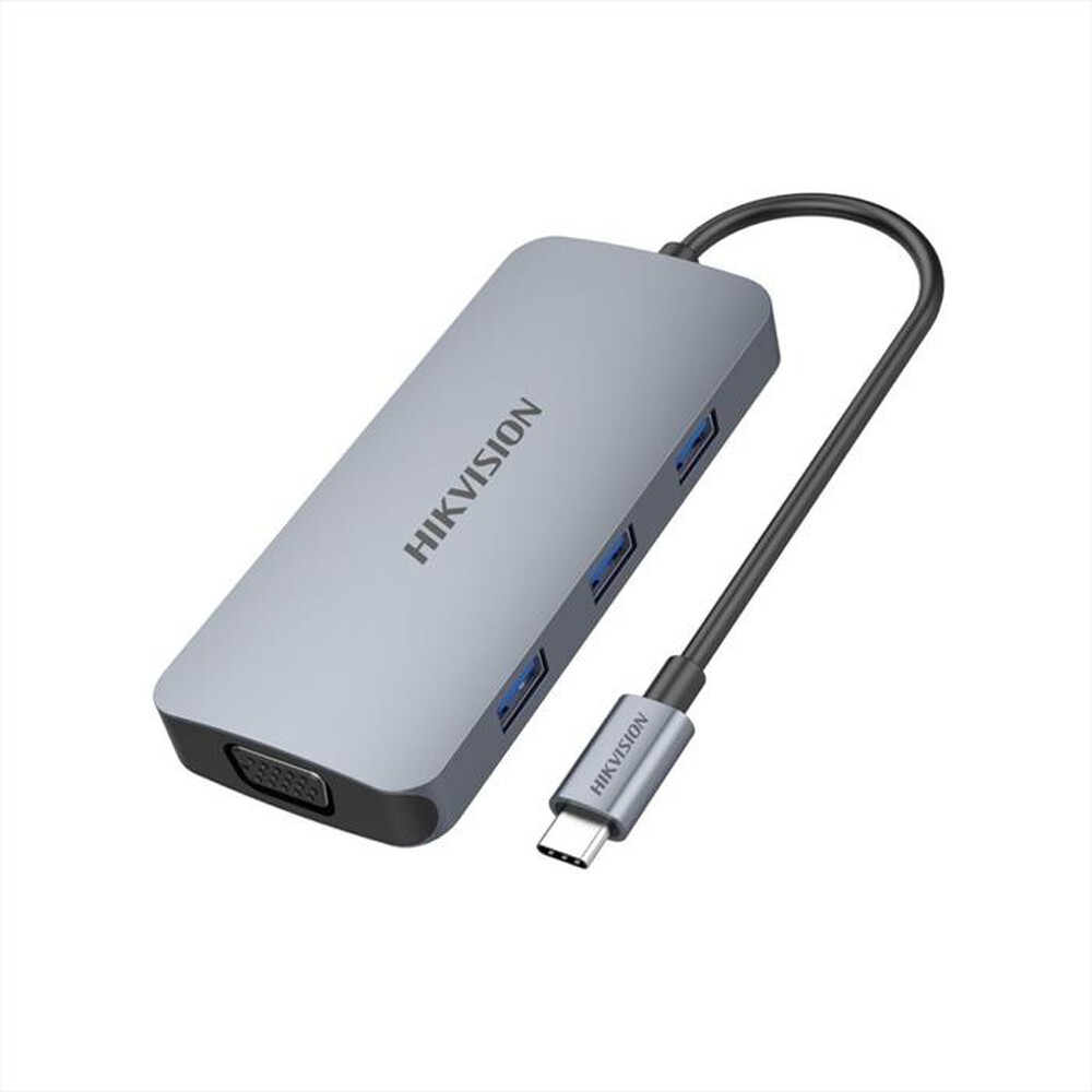 Immagine del prodotto HIK VISION - STORAGE USB-C HS-HUB-DS801-GRIGIO