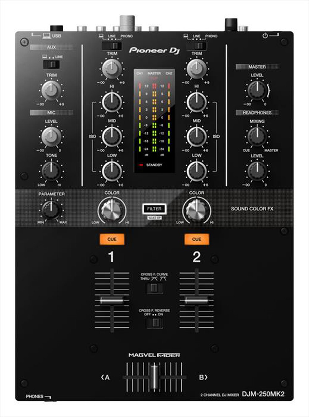 Immagine del prodotto PIONEER - MIXER 2 CANALI EFFECTS-NERO