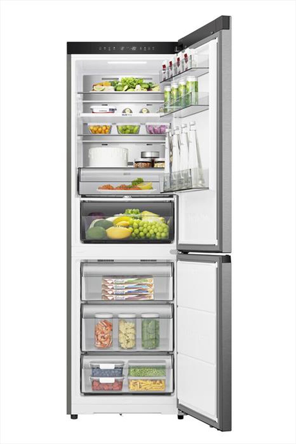 Immagine del prodotto HISENSE - Frigorifero combinato RB3K330SAIC Classe C 330 lt-Grigio