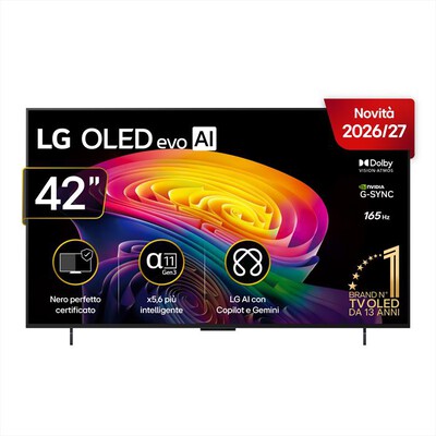 LG - Smart TV OLED Evo AI 4K 42" C6 PRO OLED42C66LB-Charcoal Black