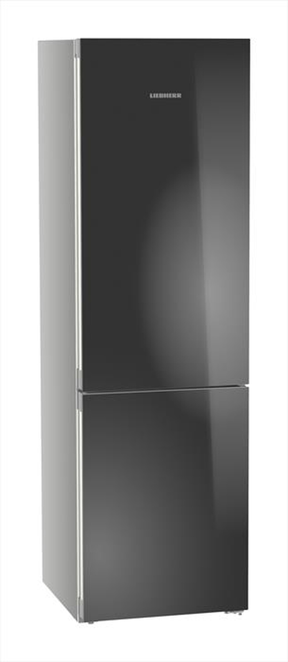 "LIEBHERR - Frigorifero combinato CNGBC 5723-22 Classe C 371lt-Vetro nero / Silver"