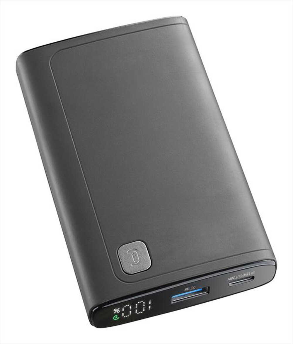 Immagine del prodotto CELLULARLINE - Caricabatterie Portatile PBDISPL01PD10000K-Nero