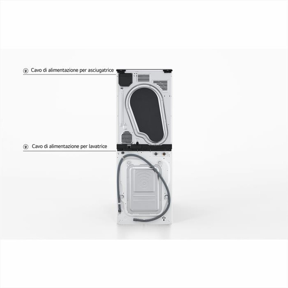 Immagine del prodotto LG - Lavasciuga WASHTOWER WT1210WWF 12/10 Kg Classe A-Bianca