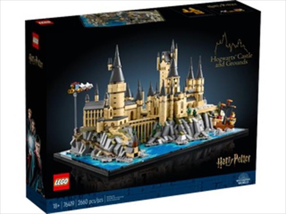 "LEGO - HARRY POTTER Castello e parco di Hogwarts - 76419-Multicolore"