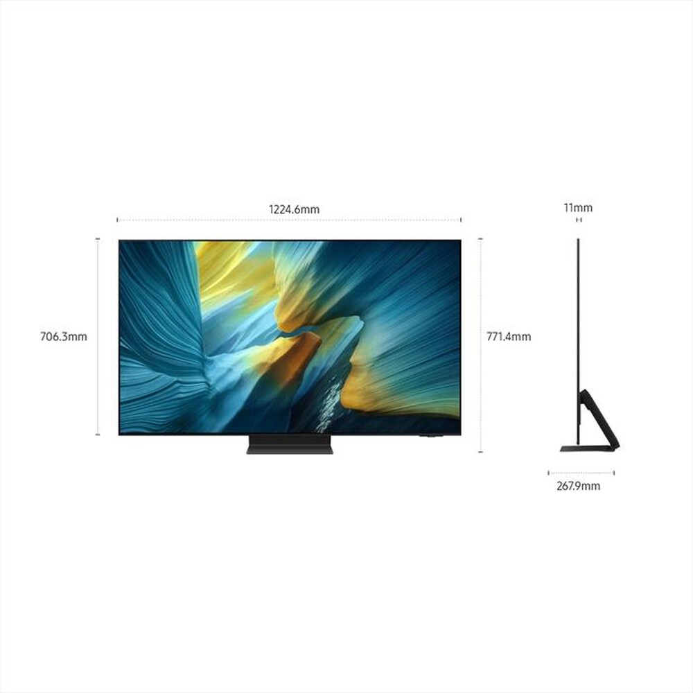 "SAMSUNG - Smart TV OLED UHD 4K 55\" QE55S95FATXZT-Graphite Black"
