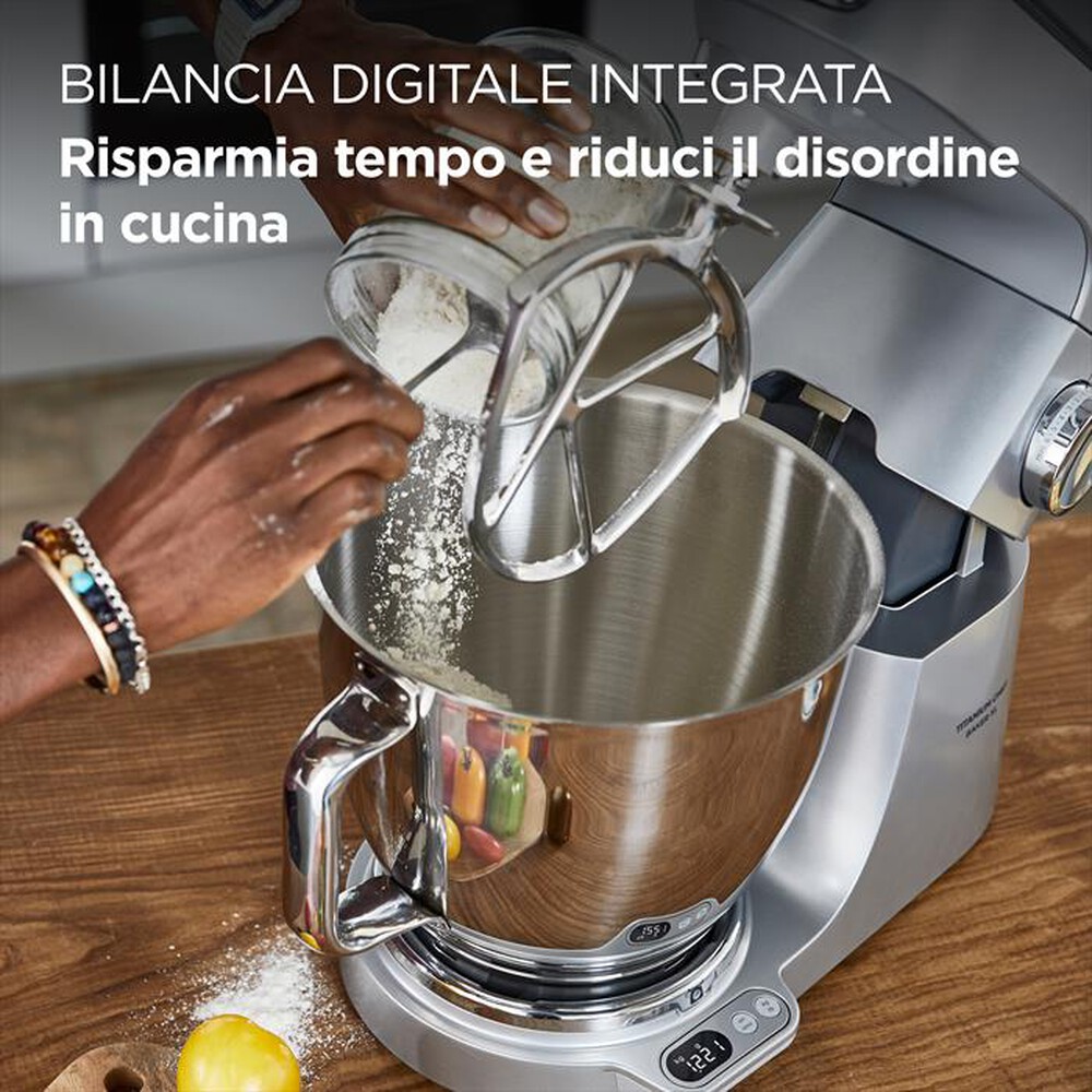 Immagine del prodotto KENWOOD. - Planetaria Titanium Chef Baker XL KVL85.124SI-Silver