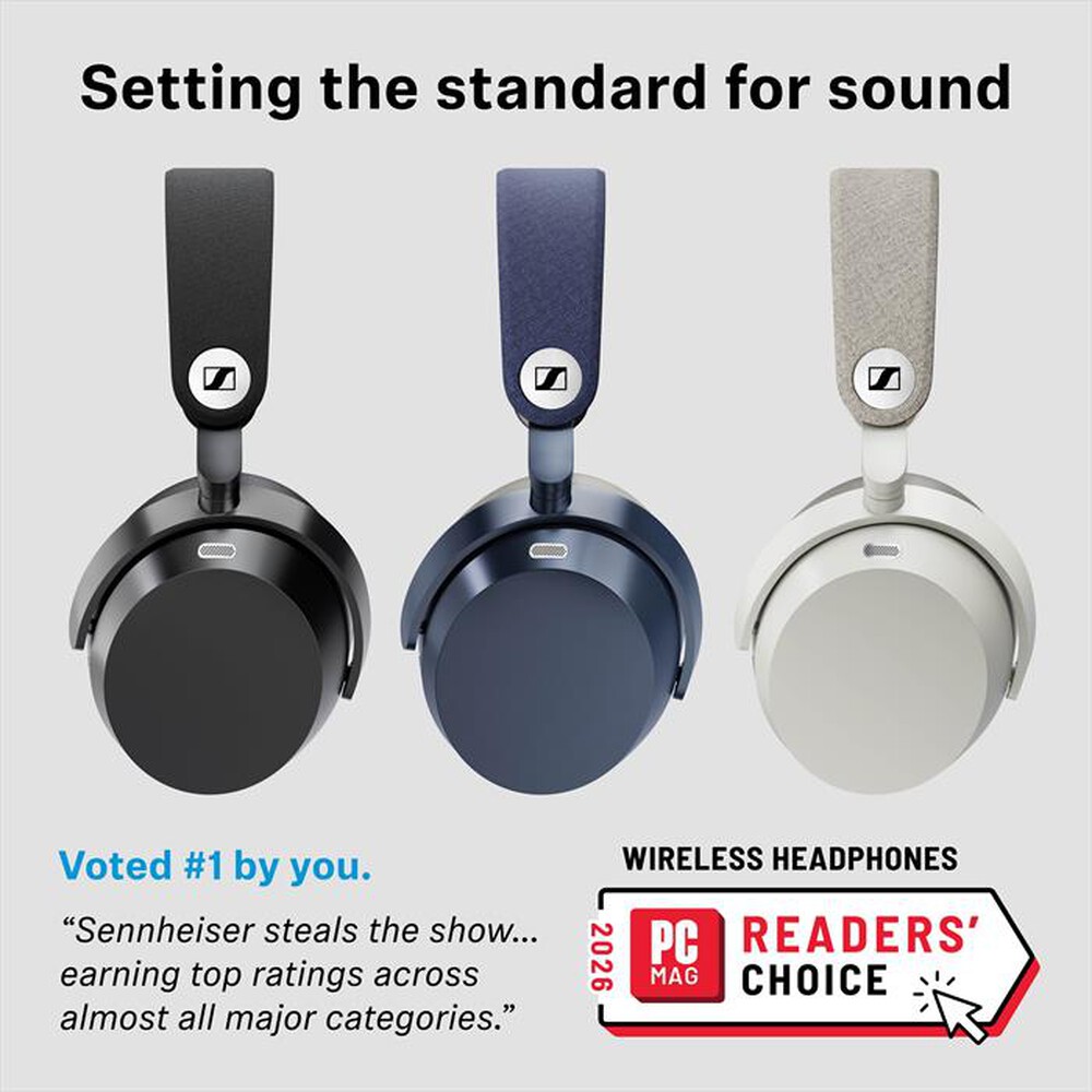 Immagine del prodotto SENNHEISER - Cuffia circumaurale wireless Bluetooth MOMENTUM 5-DENIM