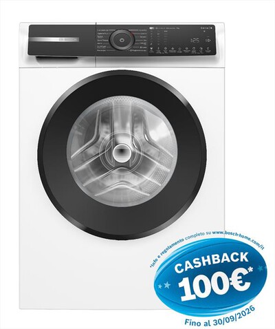 BOSCH - Lavatrice Serie 6 WGH24400IT 9Kg 1400g/m Classe A-BIANCA