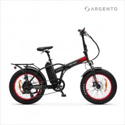 ARGENTO - E-bike ARBI220010-Nero/rosso