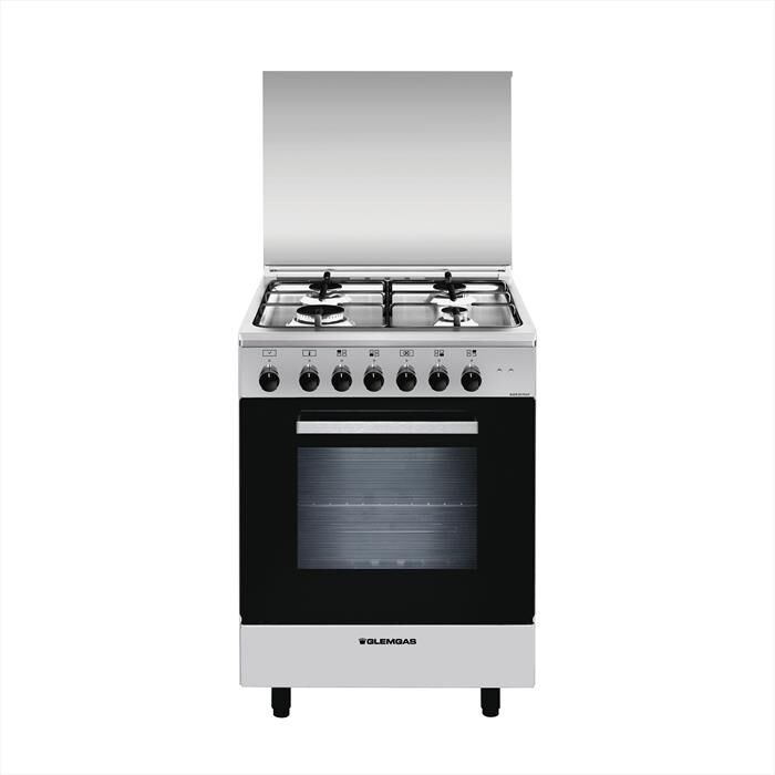 GLEM GAS - Cucina a gas A664MI6 Classe A-Inox | Euronics