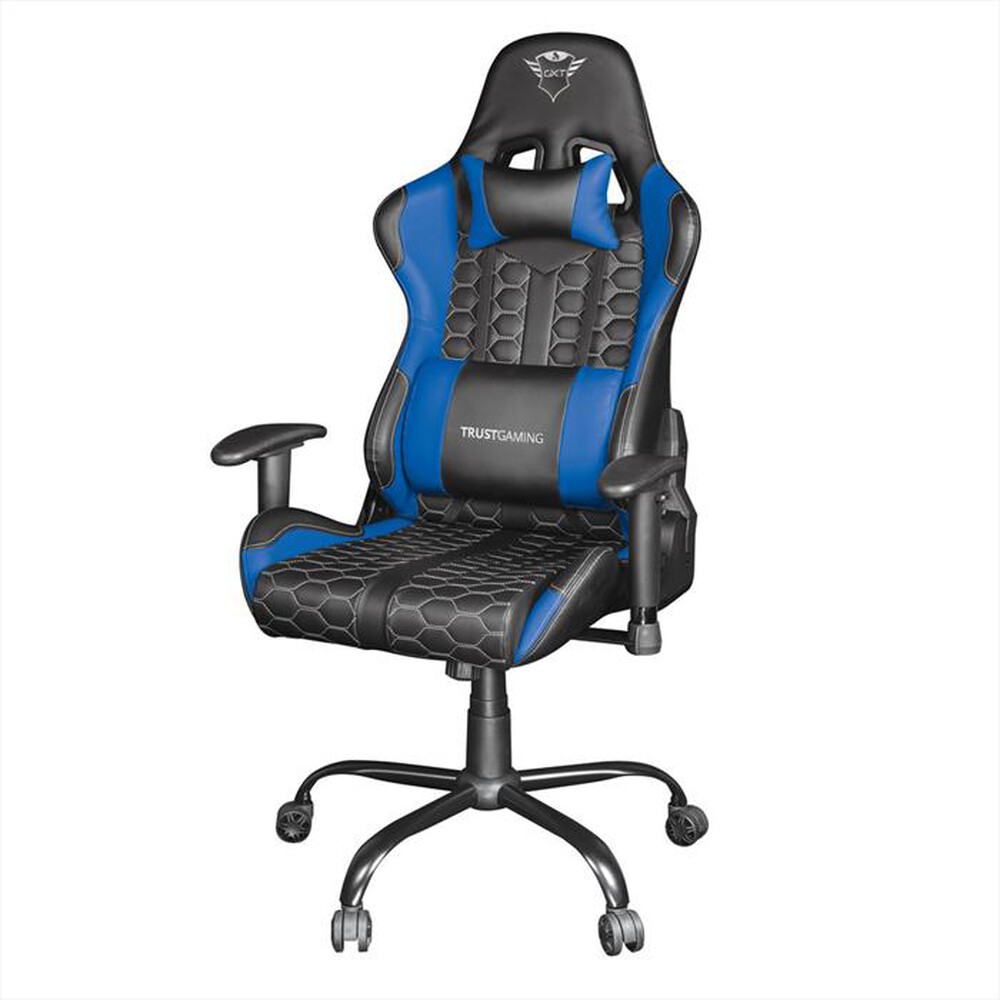 "TRUST - GXT708B RESTO CHAIR BLUE-Black/Blue"