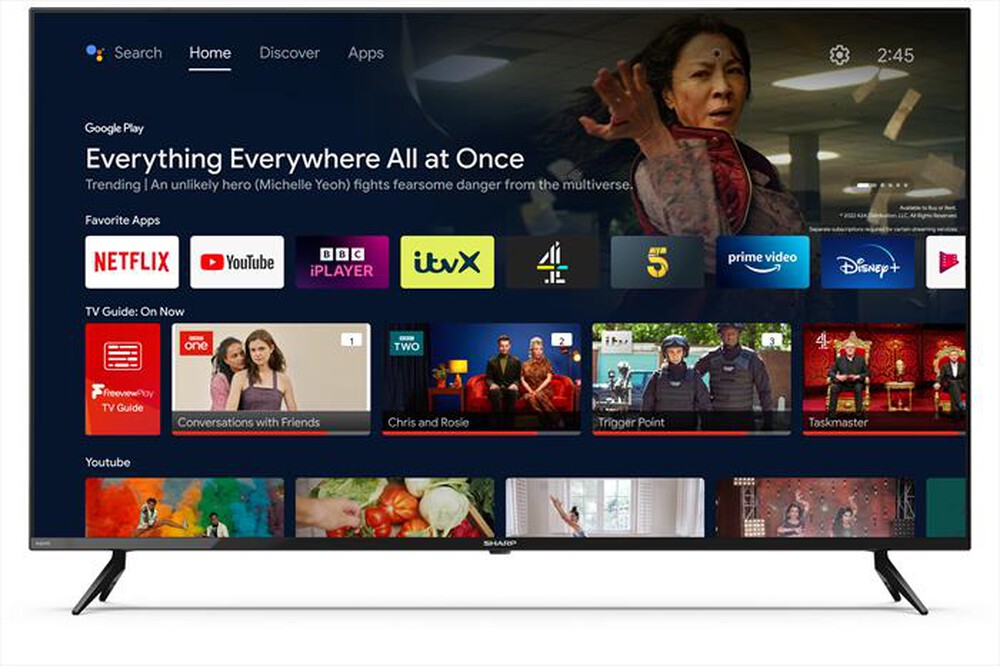 "SHARP - Smart TV LED UHD 4K 55\" 55FL1EA"