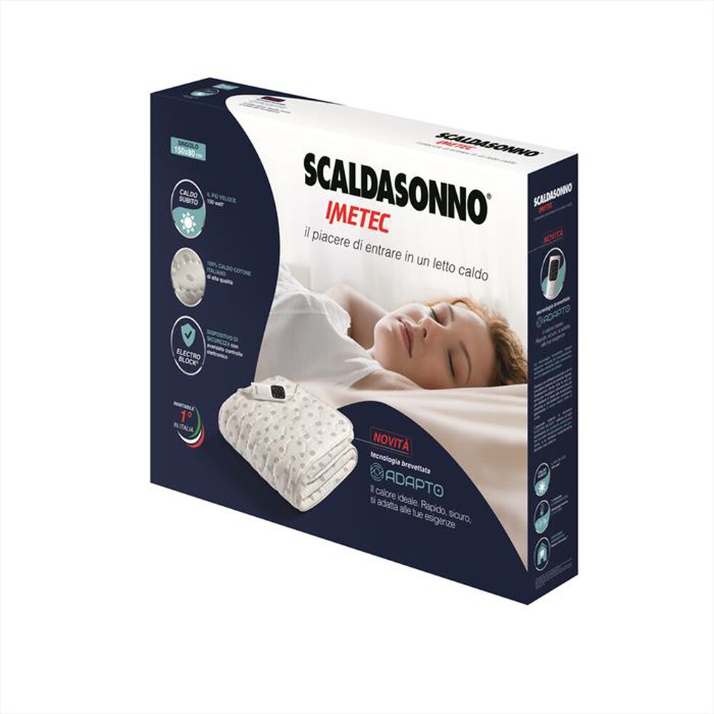 "IMETEC - 16630 - SCALDASONNO ADAPTO S 6T-BIANCO"