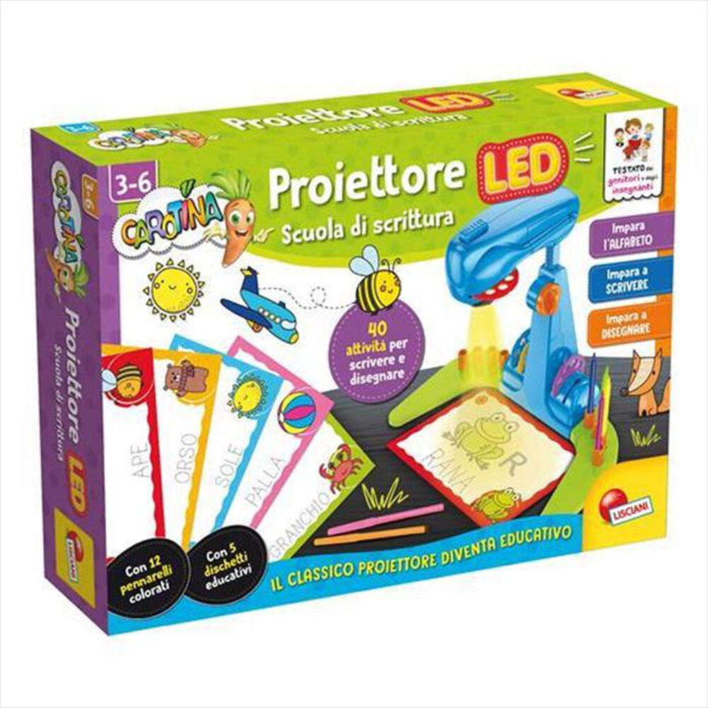 Immagine del prodotto LISCIANI GIOCHI - Carotina Proiettore Scuola 102426-Multicolore