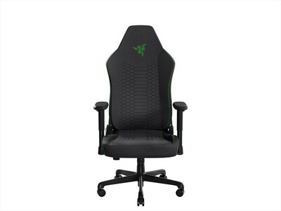 RAZER - ISKUR V2 X - BLACK FABRIC-Nero