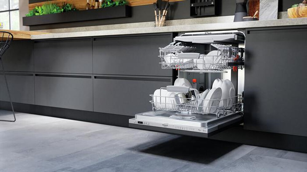 "HOTPOINT ARISTON - Lavastoviglie incasso HIC 3C26N WF Classe E"