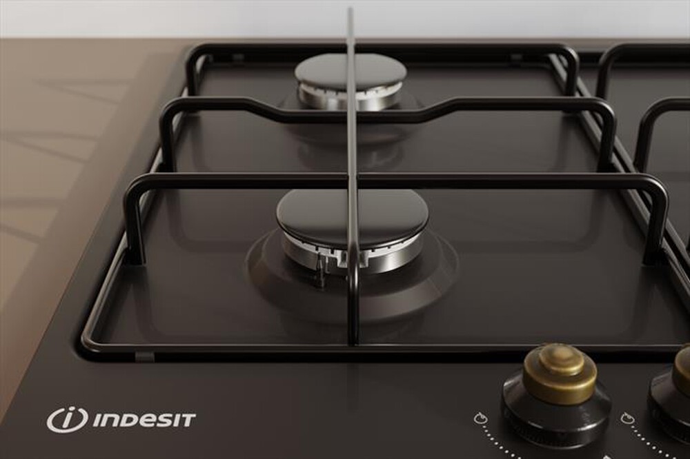 "INDESIT - Piano cottura a gas TH 642 /I (AN) 58 cm-Antracite"
