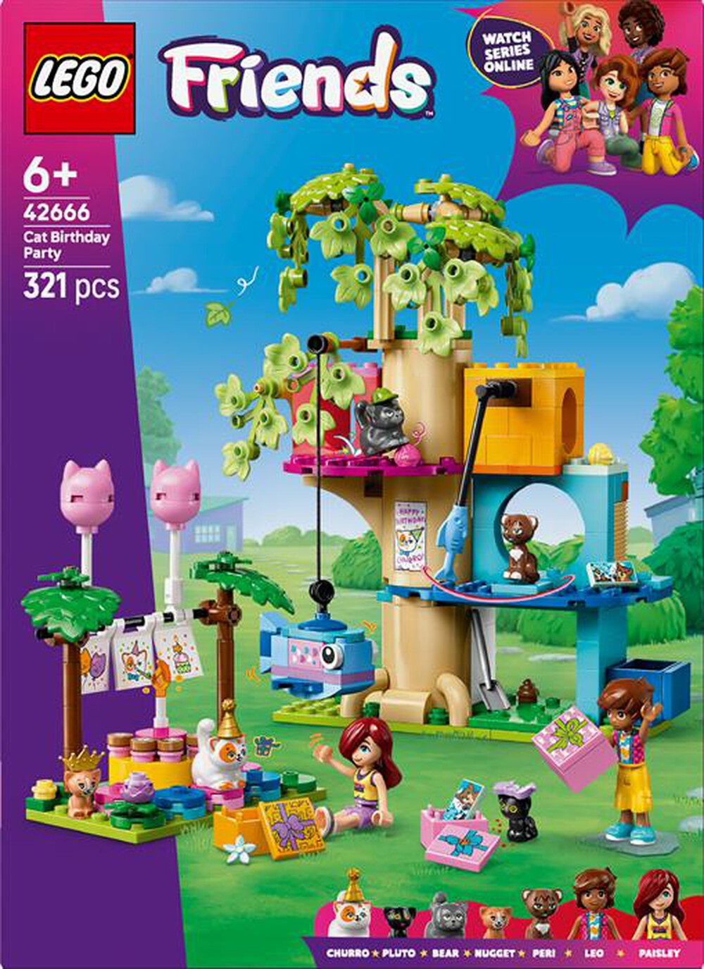 "LEGO - FRIENDS Festa di compleanno felina e Casa - 42666"
