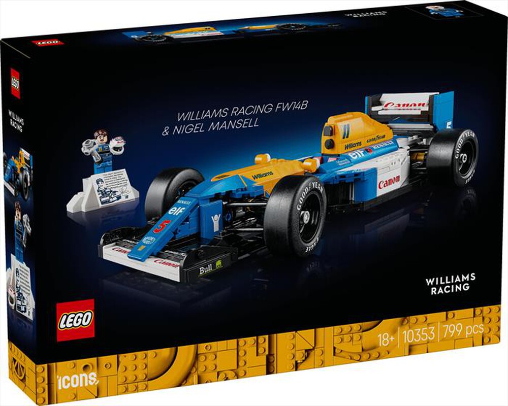 Immagine del prodotto LEGO - ICONS Williams Racing FW14B e Nigel Mansell 10353