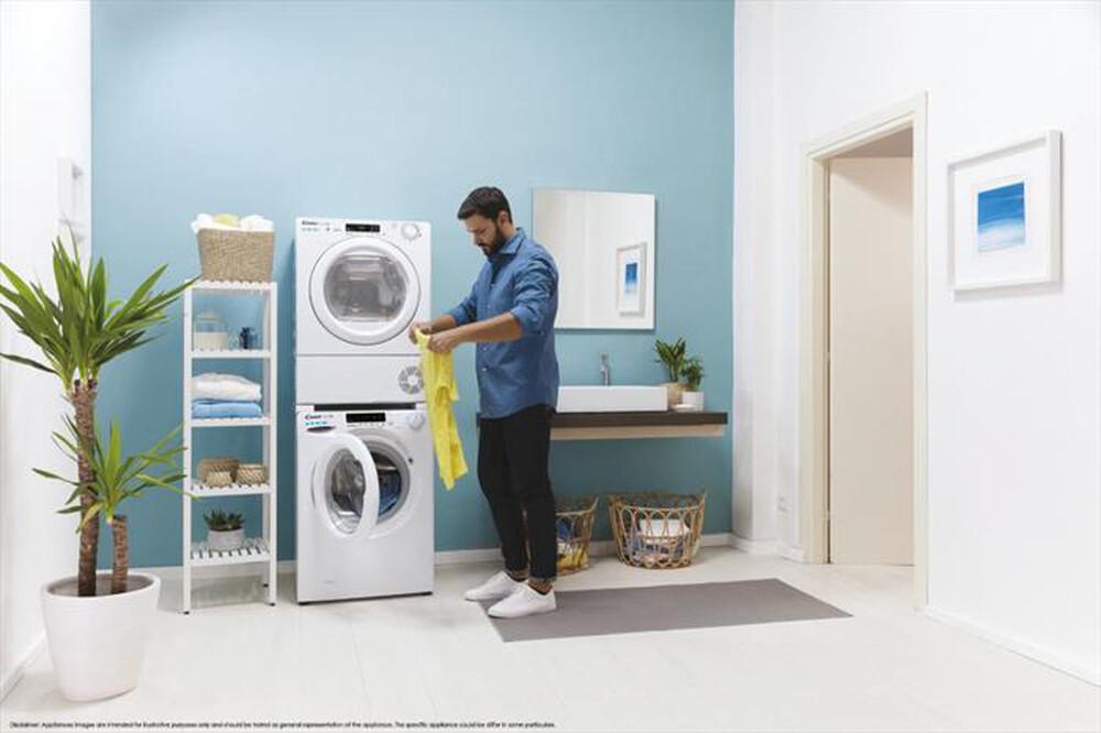 "CANDY - Asciugatrice CSOE C10DG-S 10 Kg Classe B-Bianco"