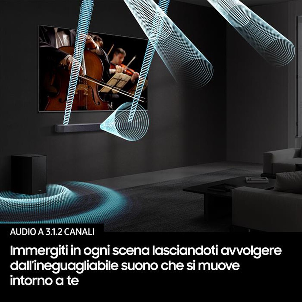 Immagine del prodotto SAMSUNG - Soundbar HW-Q600F/ZF-Titan Black