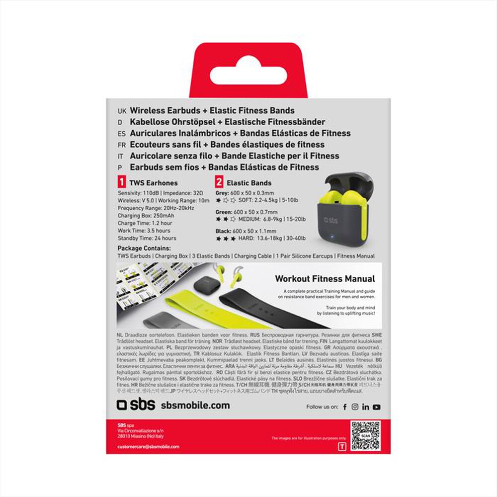 Immagine del prodotto SBS - Cuffie TEMUSBOUNBTK