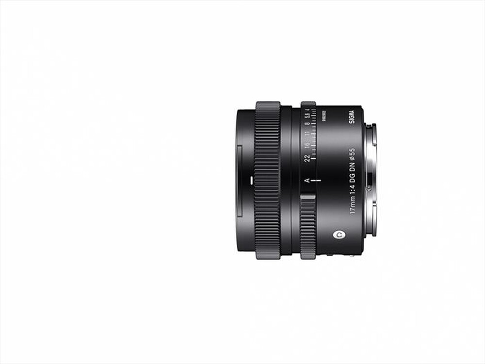 Immagine del prodotto SIGMA - Obiettivo fisso 17MM F/4 (C) DG DN SONY E-MOUNT-NERO