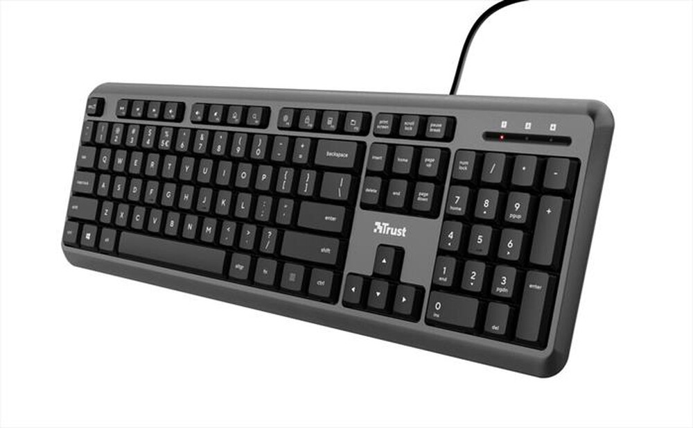 Immagine del prodotto TRUST - ODY WIRED KEYBOARD IT-Black/Grey