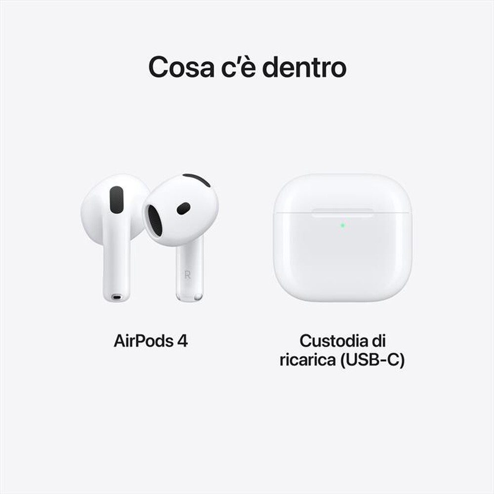 "APPLE - AirPods 4-White"