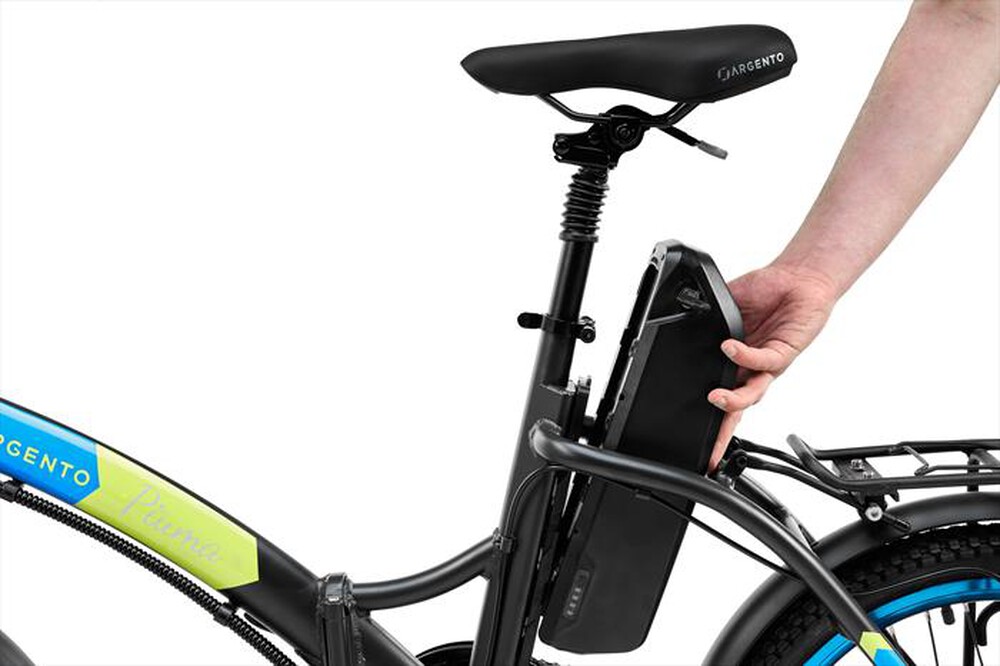 "ARGENTO - E-BIKE PIUMA BLUE"