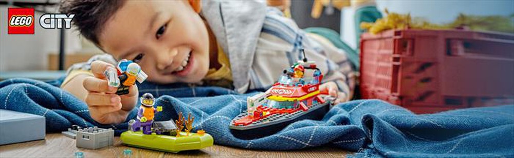Immagine del prodotto LEGO - CITY Fire Barca di soccorso antincendio 60373