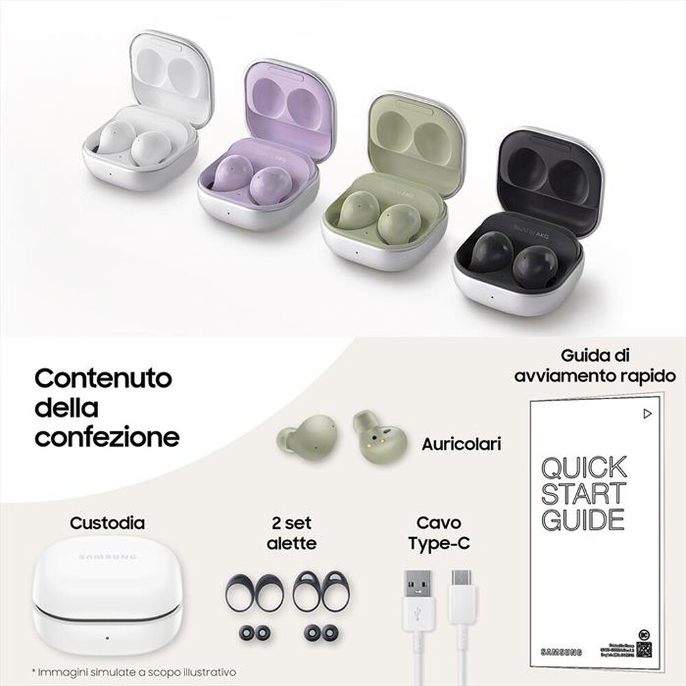Immagine del prodotto SAMSUNG - GALAXY BUDS2-Olive