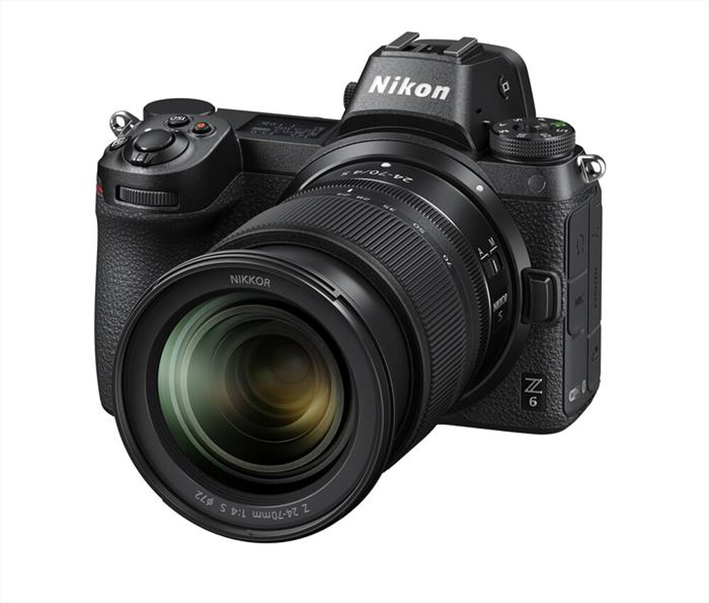 "NIKON - Z6 + NIKKOR Z 24-70 F/4 S + FTZ ADAPTER-Black"