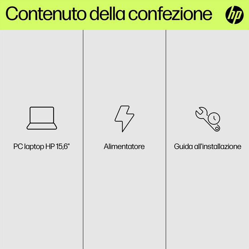 Immagine del prodotto HP - Laptop 15-FD0098NL Intel® Core™ i5 Windows 11 Home-Natural Silver