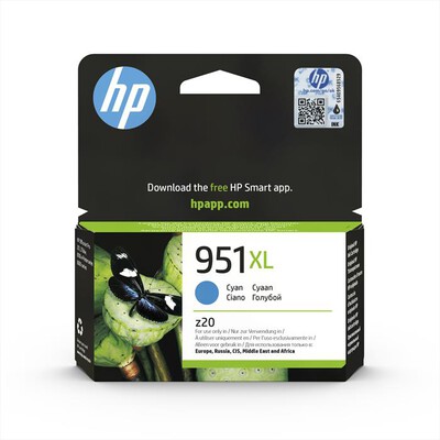 HP - 950XL Cyan Officejet Ink Cartridge-Ciano