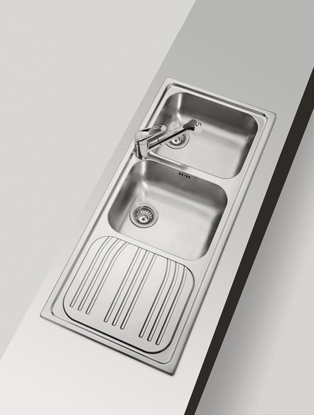 Immagine del prodotto FRANKE - Lavello lineare Radar  RRX 621S 2 vasche-INOX