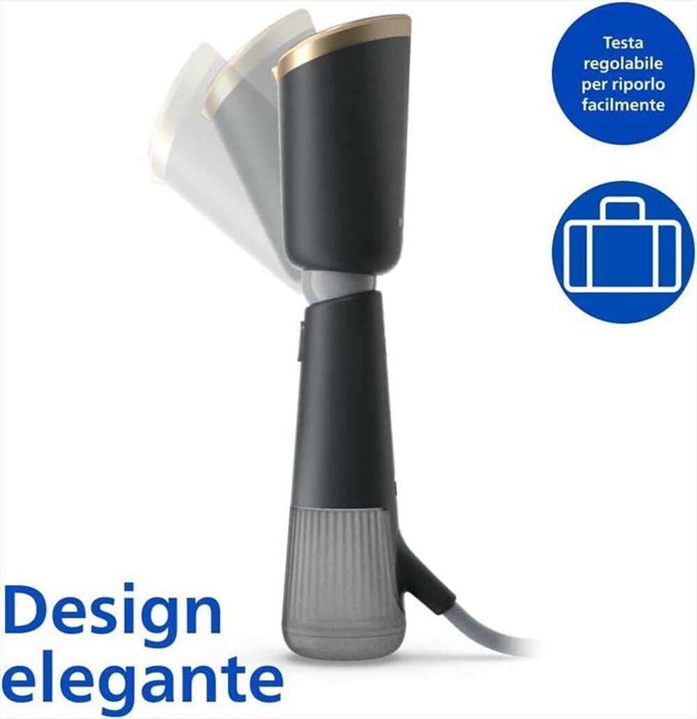"PHILIPS - Ferro da stiro a vapore SERIE 5000 STH5030/80-Nero"