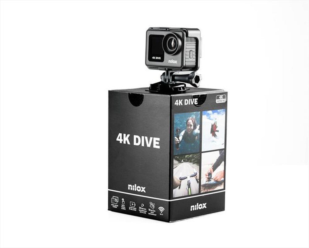 "NILOX - Action cam 4KDIVE-NERO"