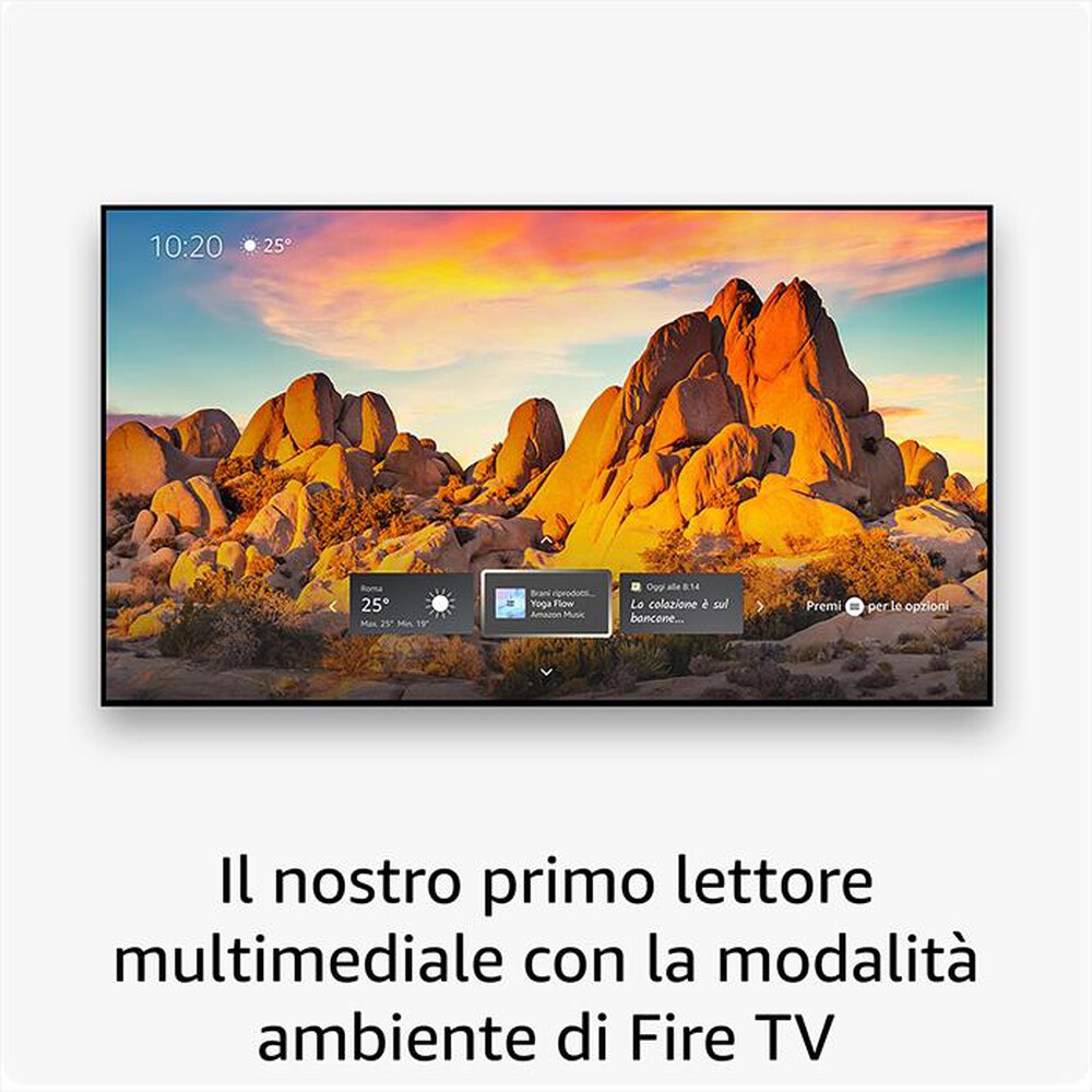 "AMAZON - NUOVO FIRE TV 4K MAX-Nero"