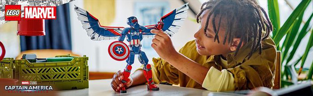 Immagine del prodotto LEGO - SUPER HEROES Personaggio di Captain America 76296