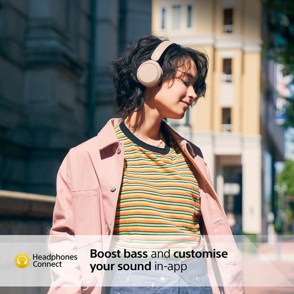 "SONY - Cuffie Bluetooth On ear WHCH520C.CE7-Cappuccino"